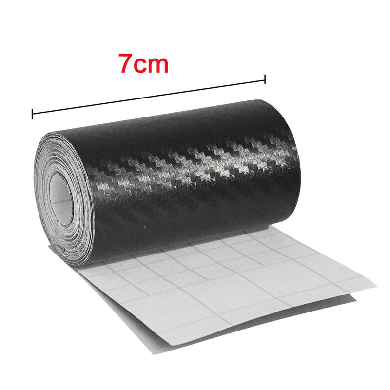 Adesivo Carbono Protetor Portas - TecAqui