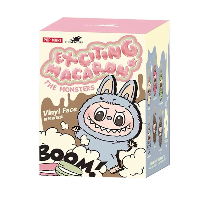 Popmart Labubu The Monsters - Lisa Seme Heart da Série Base de Vinil Macar | Brinquedo Estiloso para Decoração e Presente de Aniversário - TecAqui