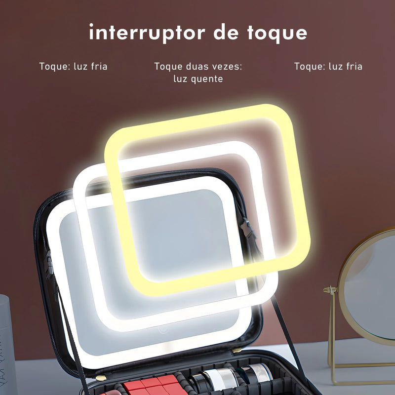 Necessaire feminina, Bolsa organizadora, de maquiagem